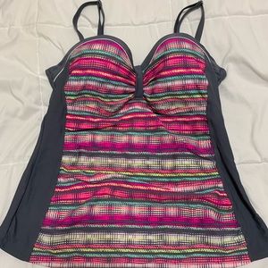 Free Country tankini top (ONLY)